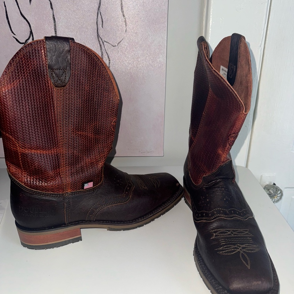 Ariat Men's Dark Brown Western Boots